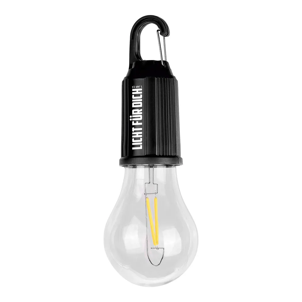 fontis-geschenke-licht-f-r-dich-led-gl-hbirne-karabiner-schwarz image 1