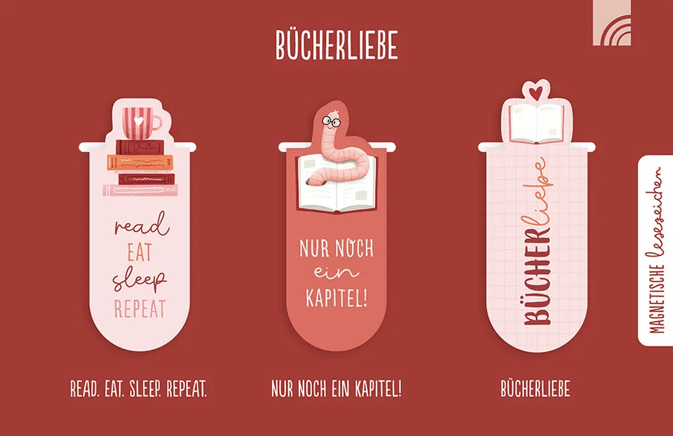 b-cherliebe-magnetische-lesezeichen-geschenk-leseratten image 1