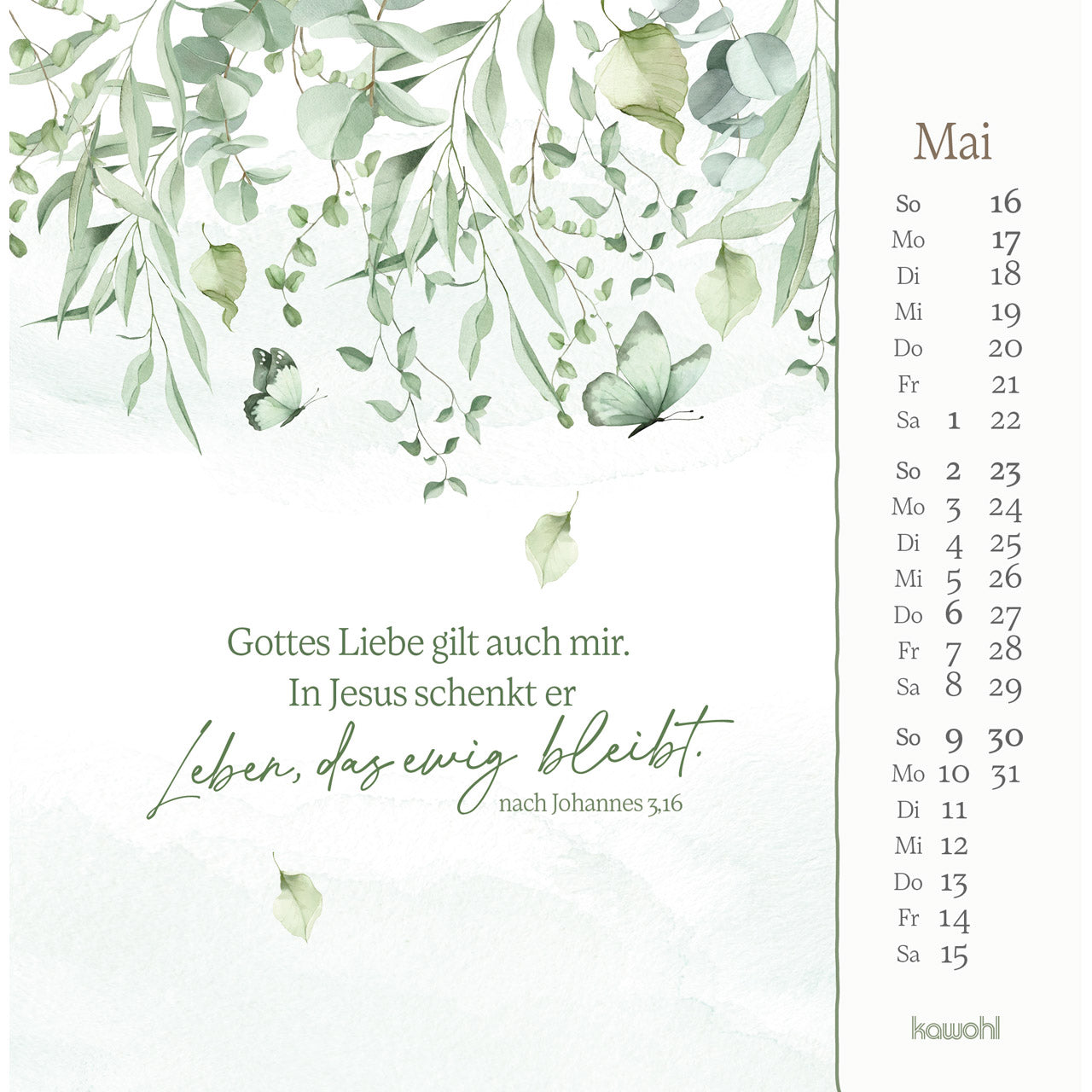 fontis-kalender-vor-dich-bring-ich-2027-postkartenkalender-gebet image 7