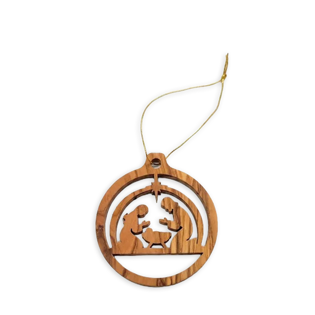 bonifatiuswerk-devotionalien-weihnachtsbaumschmuck-olivenholz-stern image 1