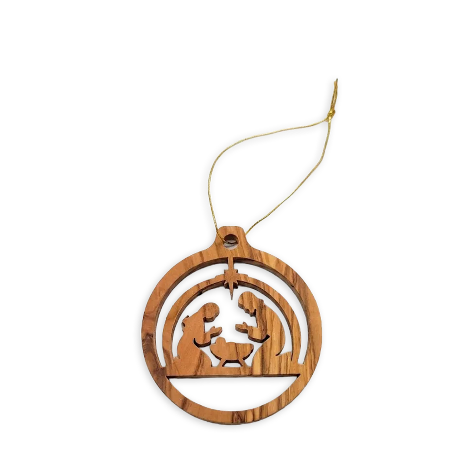 bonifatiuswerk-devotionalien-weihnachtsbaumschmuck-olivenholz-stern image 1