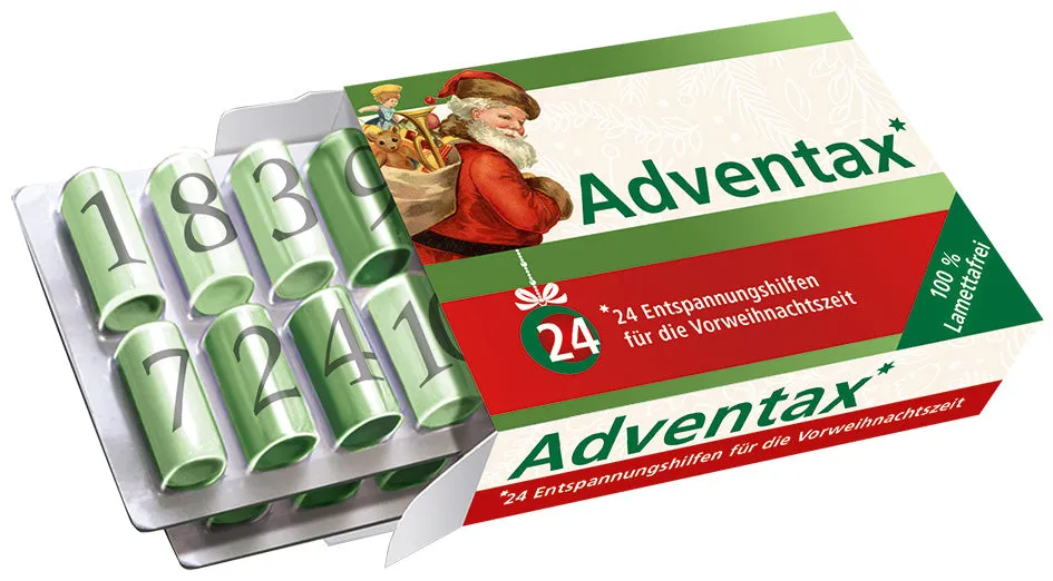 claudius-adventax-adventskalender-mit-24-losr-llchen-besinnlich image 1