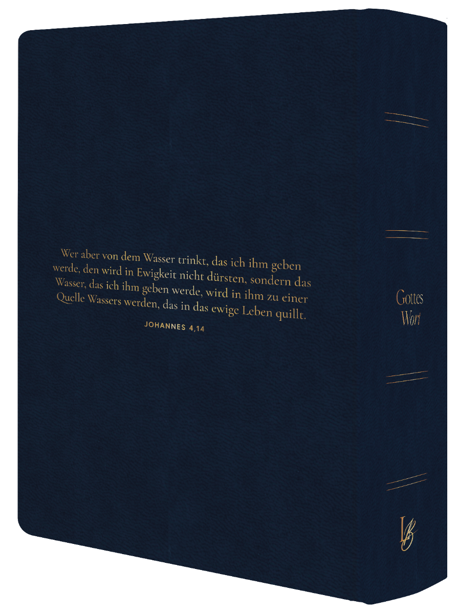 schlachter-liebezurbibel-fons-vitae-bibel-kunstleder-blau-schreibrand image 2