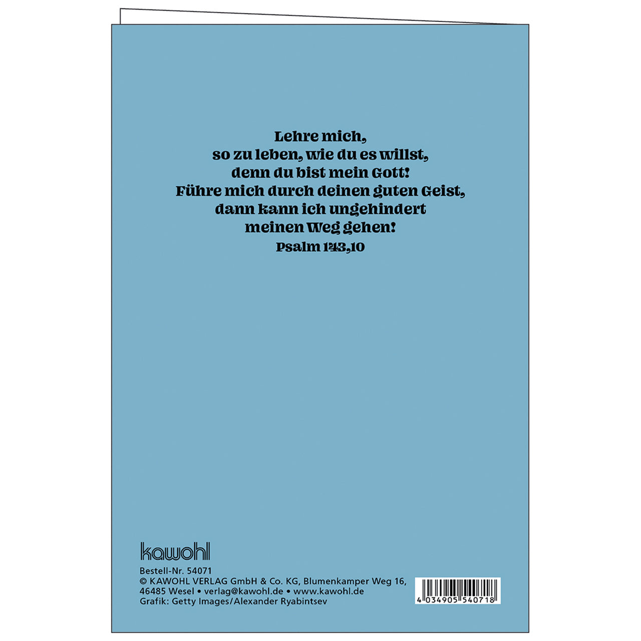 gottes-segen-faltkarte-biblischer-unterricht-psalm-143-10 image 2