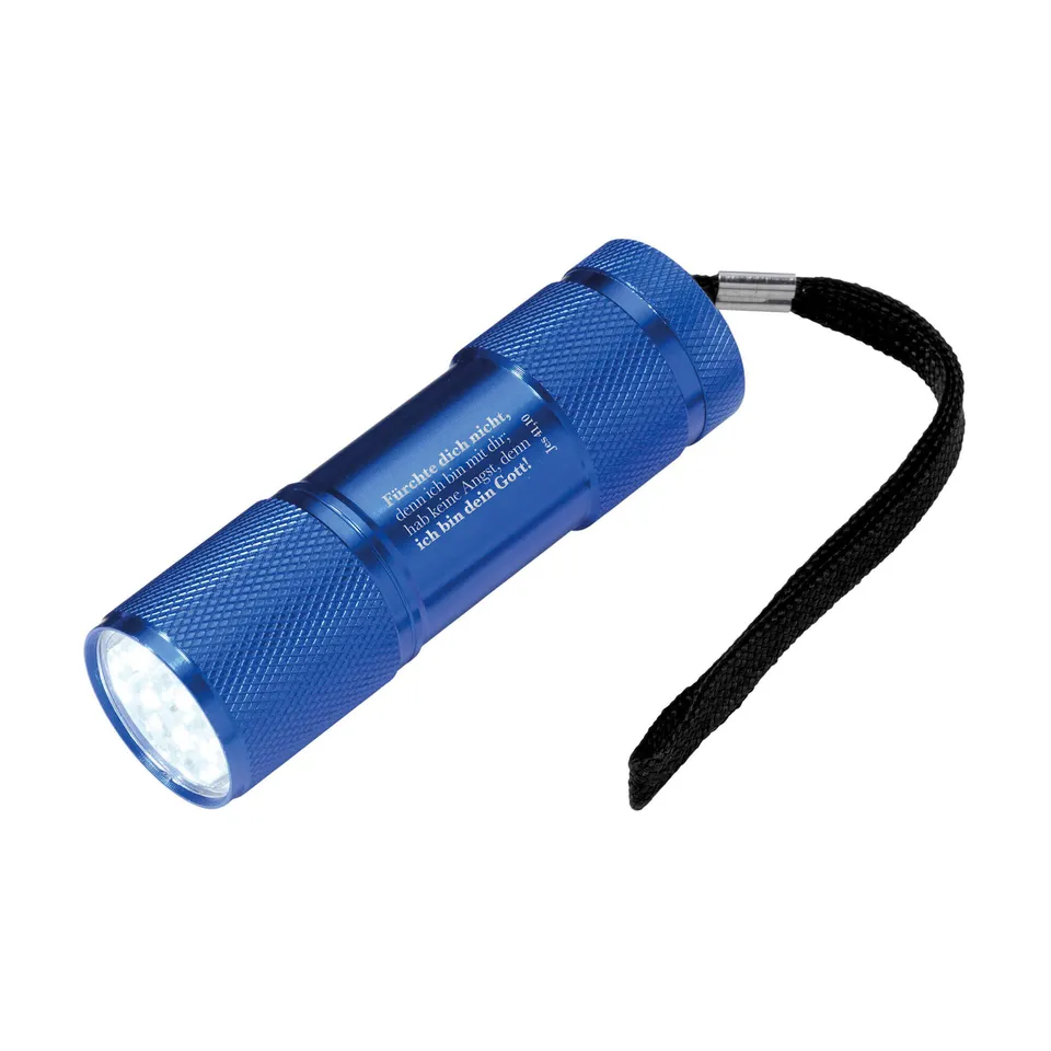 fontis-geschenke-f-rchte-dich-nicht-led-taschenlampe-blau-jahreslosung image 1