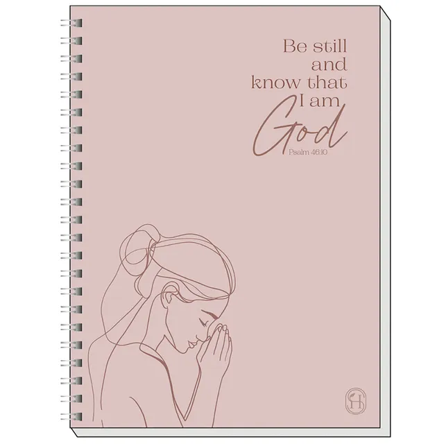 fontis-papeterie-be-still-and-know-that-i-am-god-memoblock-a5-dotted image 1
