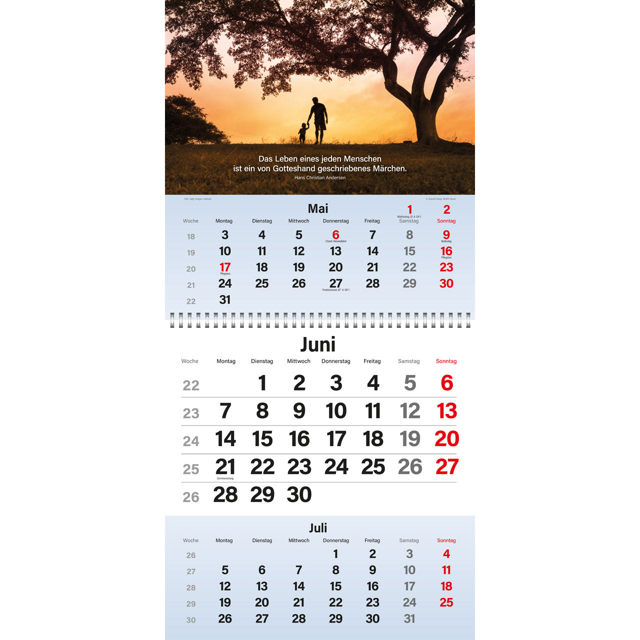 fontis-kalender-gott-segne-meinen-tag-2027-wandkalender-3-monate image 8