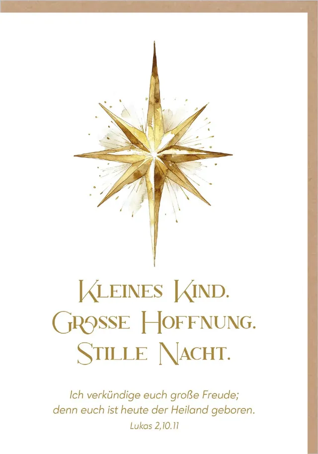 fontis-papeterie-kleines-kind-grosse-hoffnung-faltkarte-weihnachten image 1