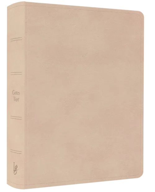 fontis-bibeln-schlachter-liebezurbibel-kunstleder-beige-schreibrand image 1