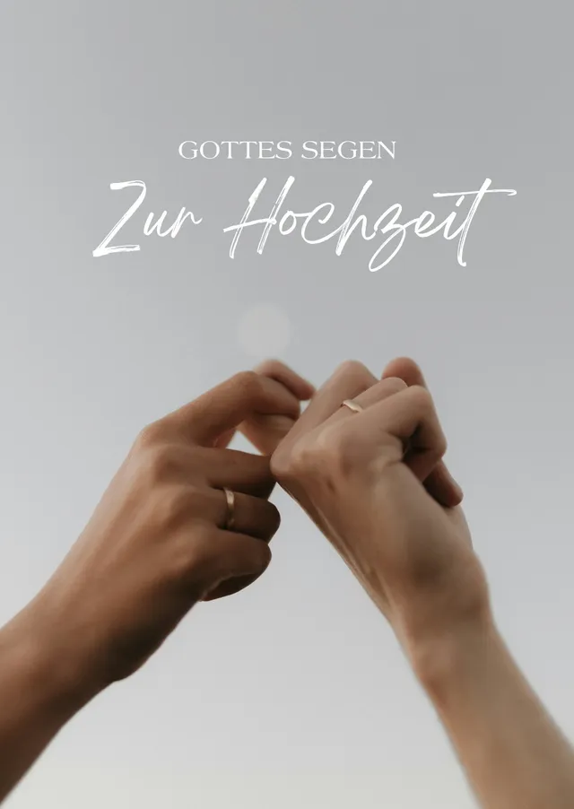 fontis-papeterie-gottes-segen-zur-hochzeit-faltkarte-a6 image 1