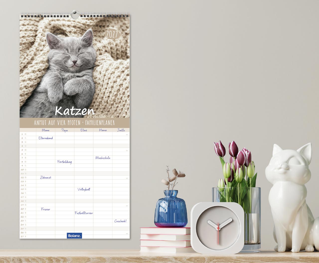 fontis-kalender-katzen-anmut-auf-vier-pfoten-familienplaner-2027 image 2