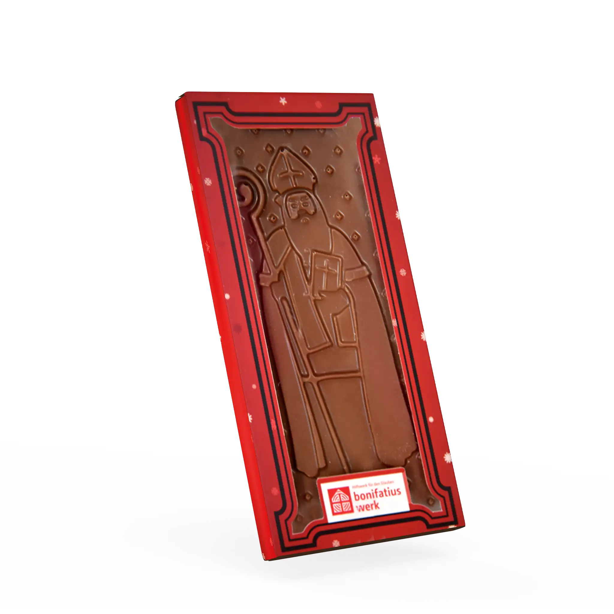 bonifatiuswerk-nikolaus-tafel-schokolade-100-g-cacao-trace image 1