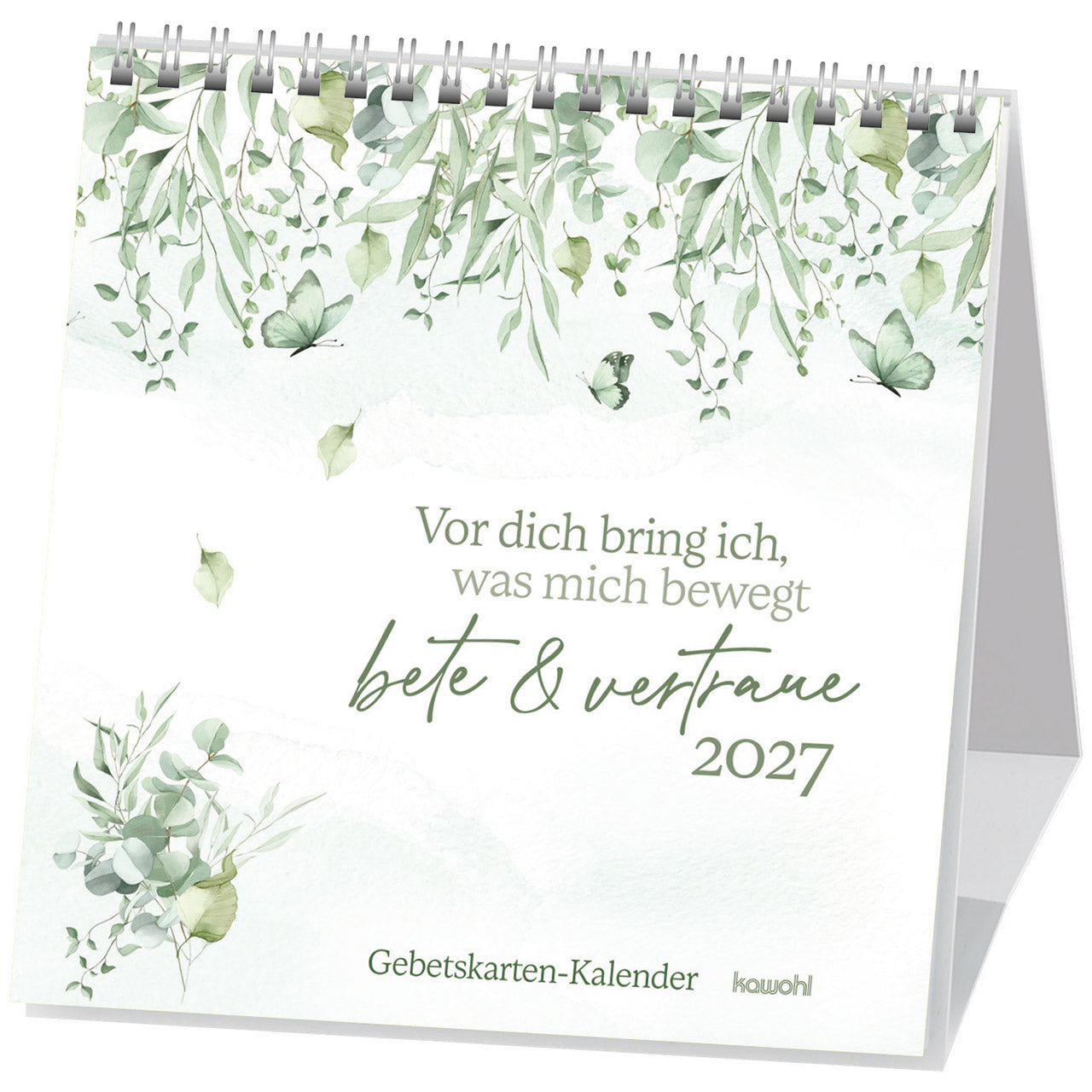 fontis-kalender-vor-dich-bring-ich-2027-postkartenkalender-gebet image 1