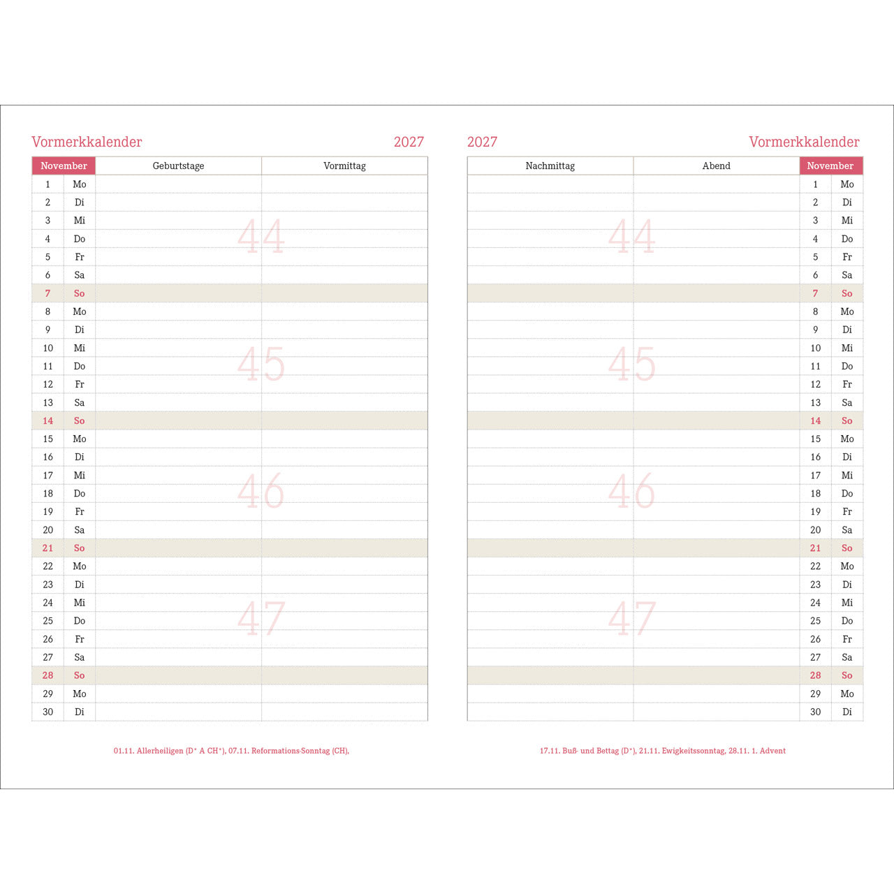 fontis-kalender-augenblick-2027-terminkalender-gebunden-11x17-cm image 4