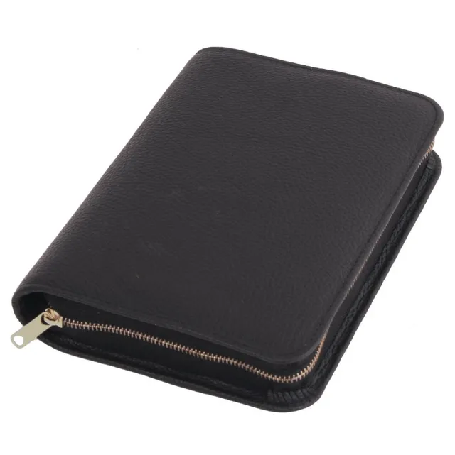 fontis-basic-bucheinband-xs-bibelh-lle-vollrindleder-schwarz image 1