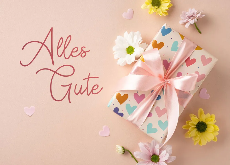segensart-alles-gute-postkarte-14-8-x-10-5-cm image 1