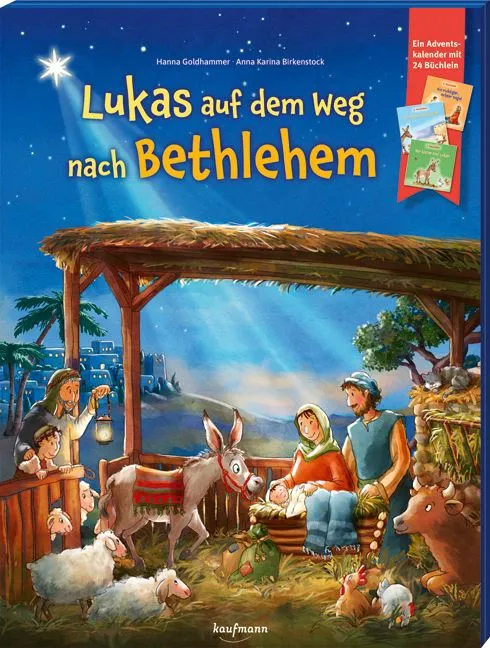 fontis-b-cher-lukas-auf-dem-weg-nach-bethlehem-adventskalender-24-b-cher image 1