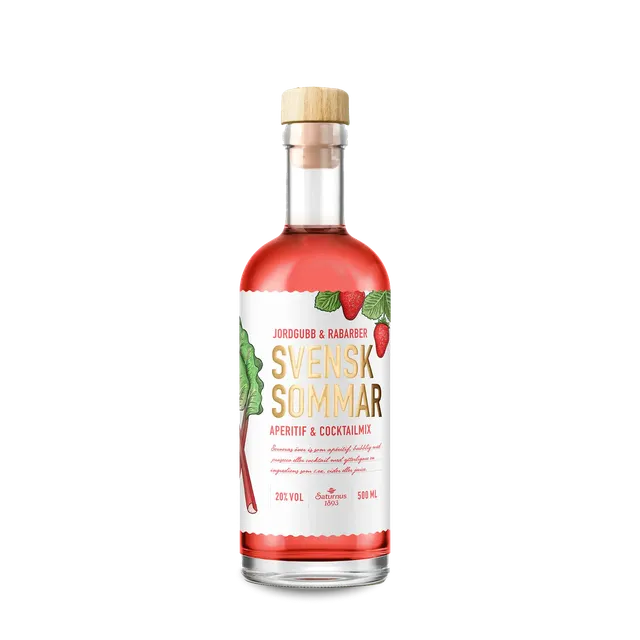 saturnus-svensk-sommar-jordgubb-rabarber-aperitif-500ml image 1