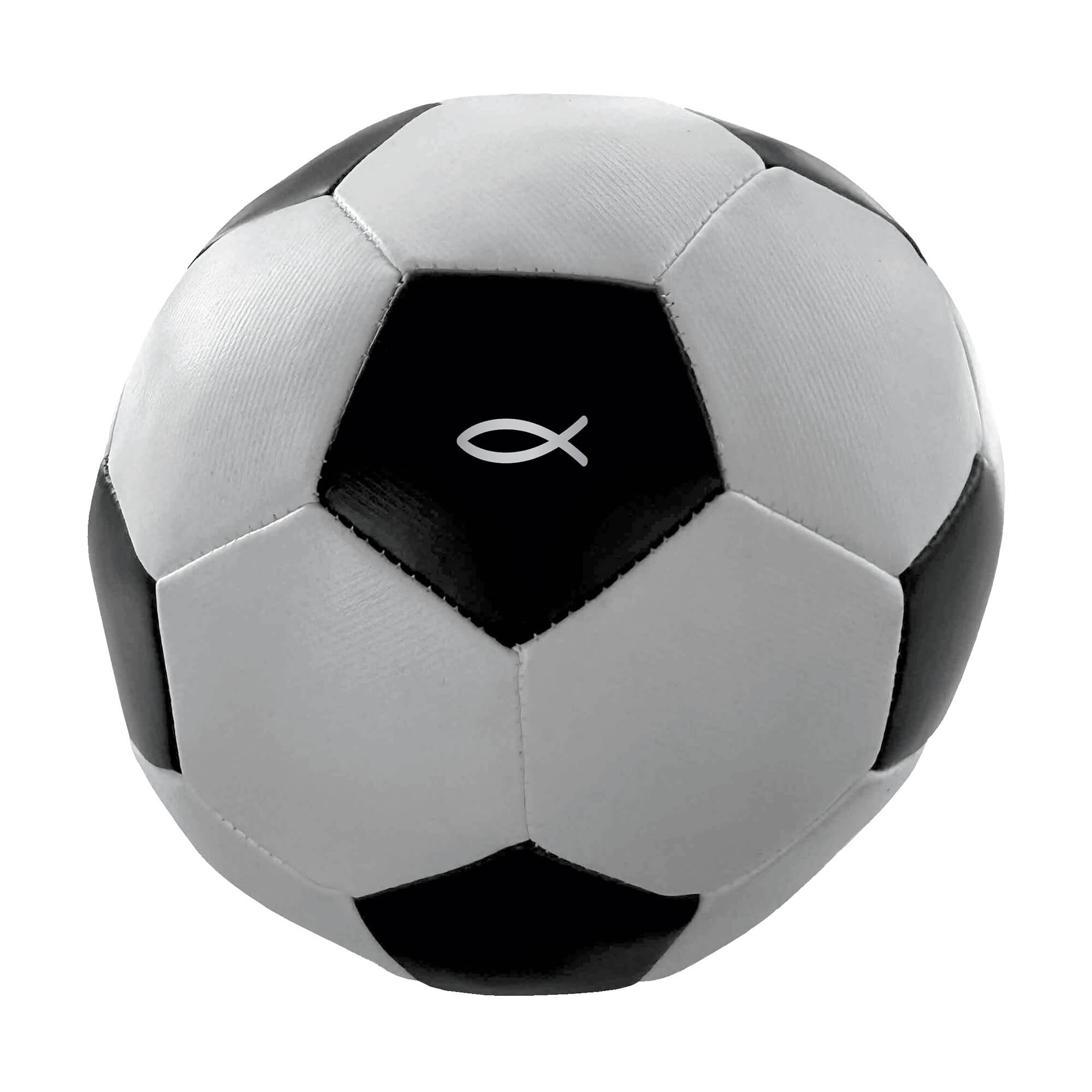 fontis-ichthys-soft-fu-ball-schwarz-wei-15-cm-ball-kinder image 1