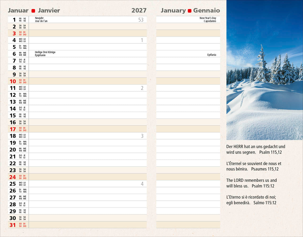 fontis-kalender-agenda-2027-taschenkalender-bibelverse image 5
