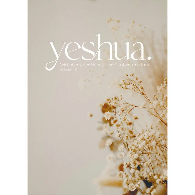 fontis-papeterie-yeshua-postkarten-4er-naturpapier-epheser-4-5 image 1