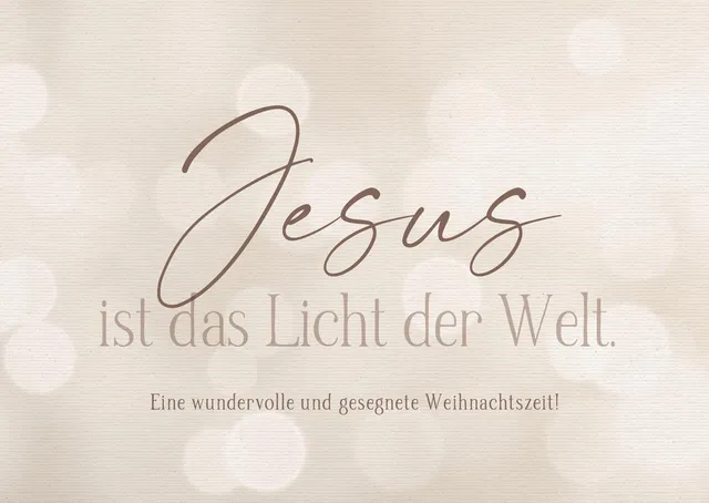 fontis-jesus-ist-das-licht-der-welt-weihnachtspostkarten-12er image 1