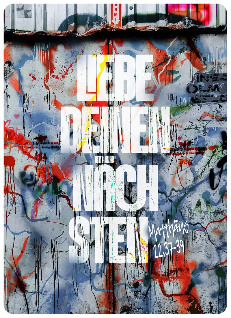 fontis-papeterie-liebe-deinen-n-chsten-postkarte-big-blessing-xl image 1