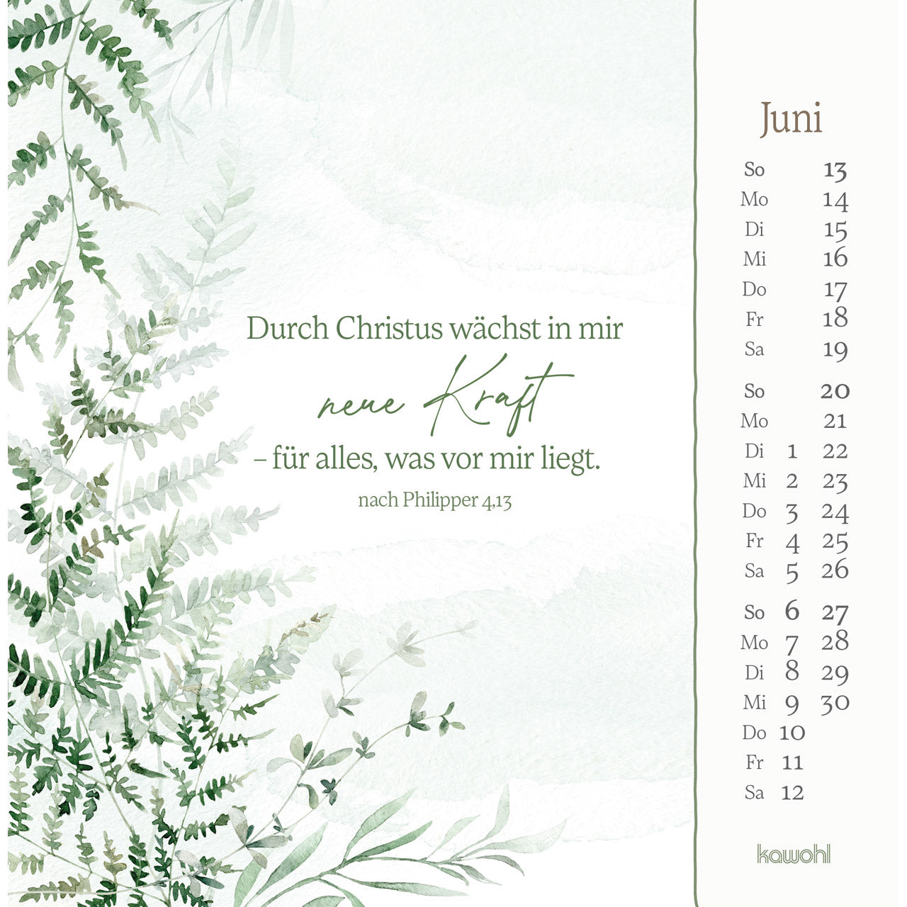 fontis-kalender-vor-dich-bring-ich-2027-postkartenkalender-gebet image 8