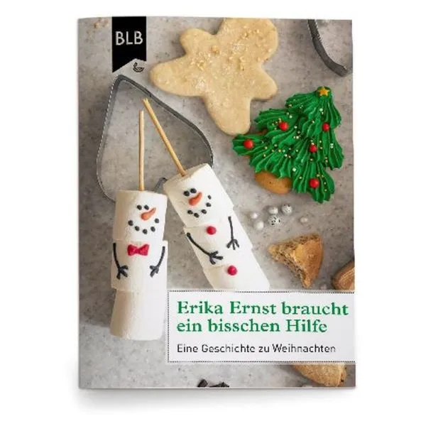 fontis-b-cher-erika-ernst-braucht-hilfe-grusskarte-weihnachten-a6 image 1