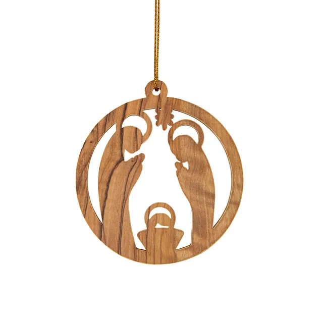 fontis-geschenke-krippe-baumschmuck-olivenholz-anh-nger image 1