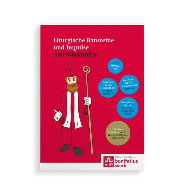 bonifatiuswerk-liturgische-bausteine-nikolaus-heft-din-a5 image 1