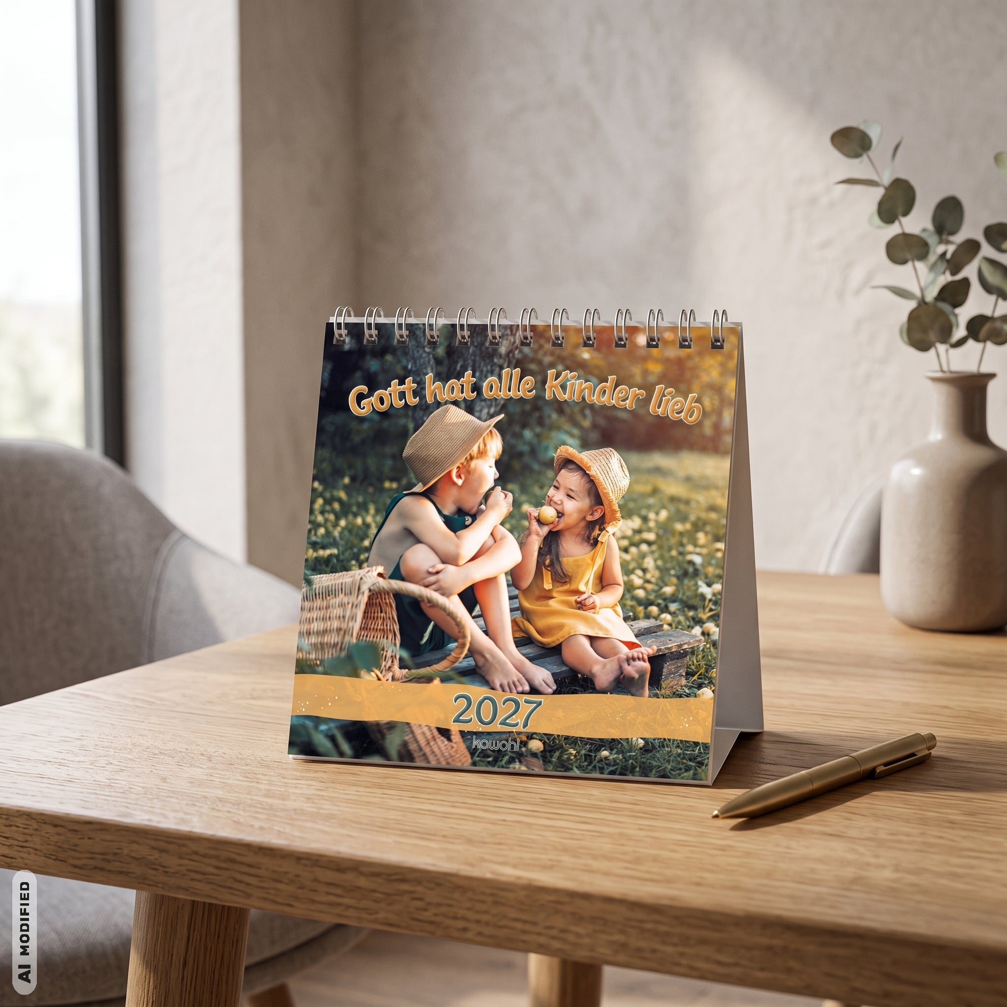 fontis-kalender-gott-hat-alle-kinder-lieb-2027-aufstellkalender-kinder image 2