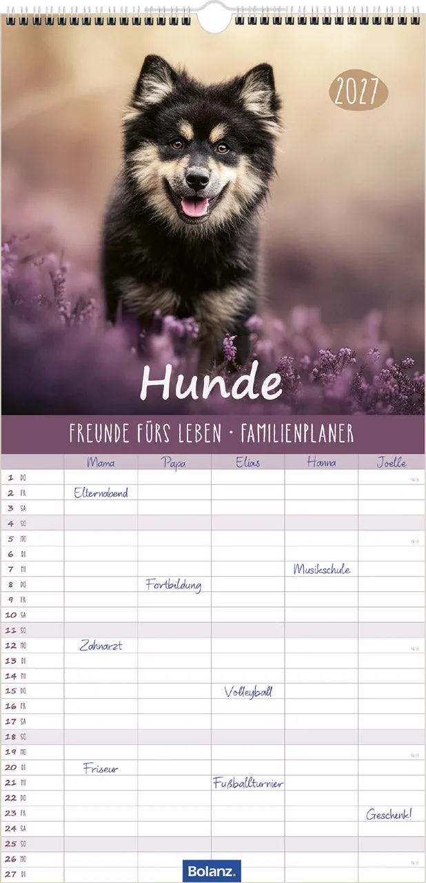 fontis-kalender-hunde-freunde-f-rs-leben-2027-familienplaner image 1