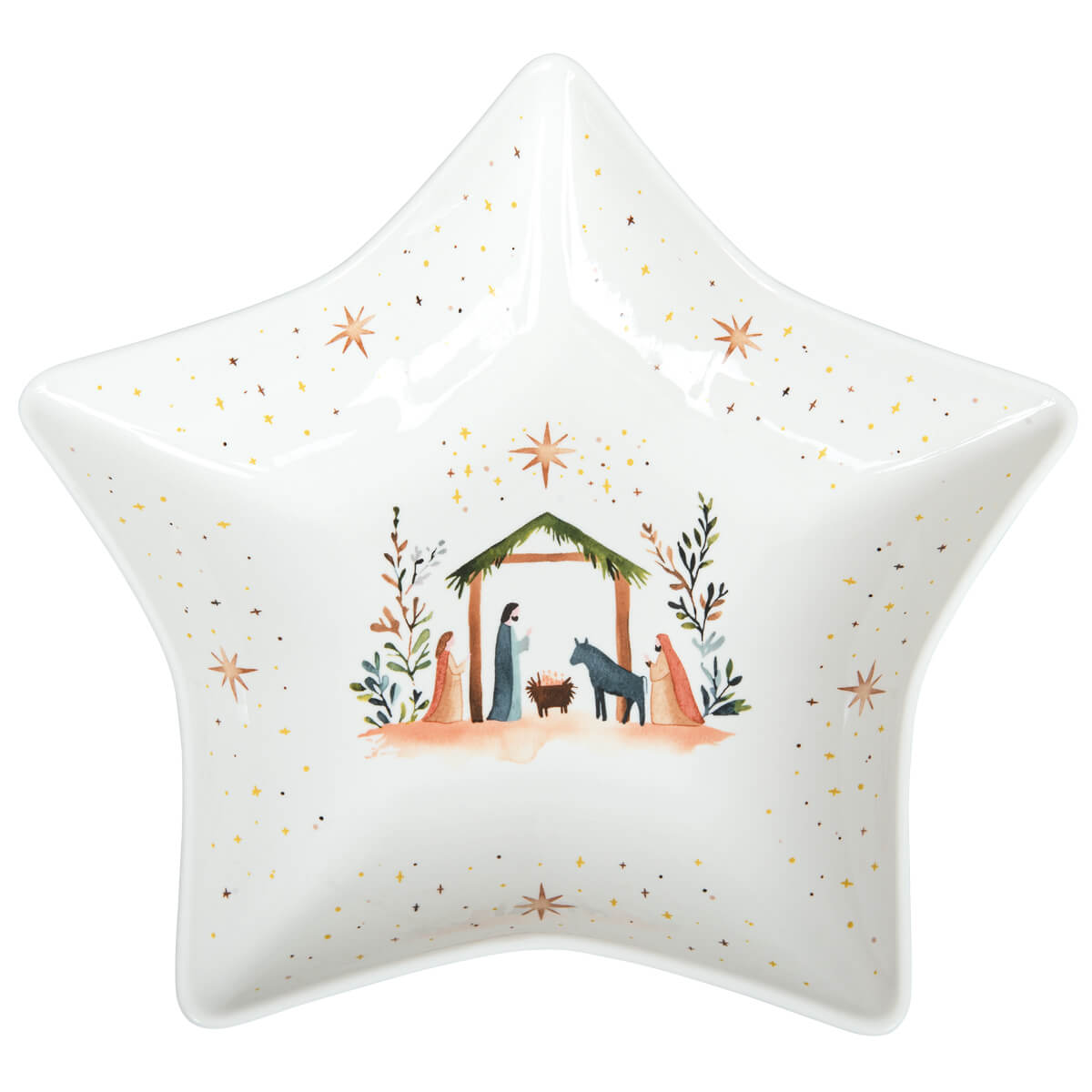 fontis-krippe-sternschale-porzellanschale-25-cm-geschenkbox image 1