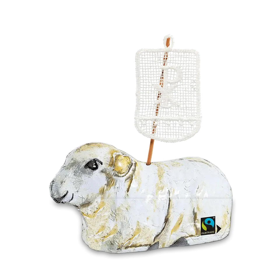 bonifatiuswerk-osterlamm-schokolade-milchschokolade-60g-hohlfigur image 1