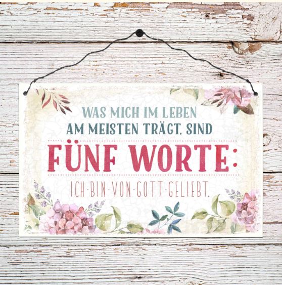 fontis-geschenke-holzschild-ich-bin-von-gott-geliebt-21x13-cm image 1