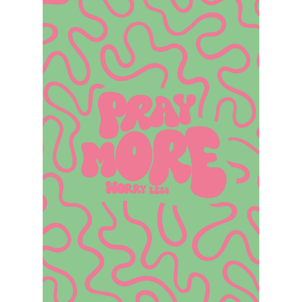 fontis-papeterie-pray-more-worry-less-postkarten-4er-11x15-cm image 1