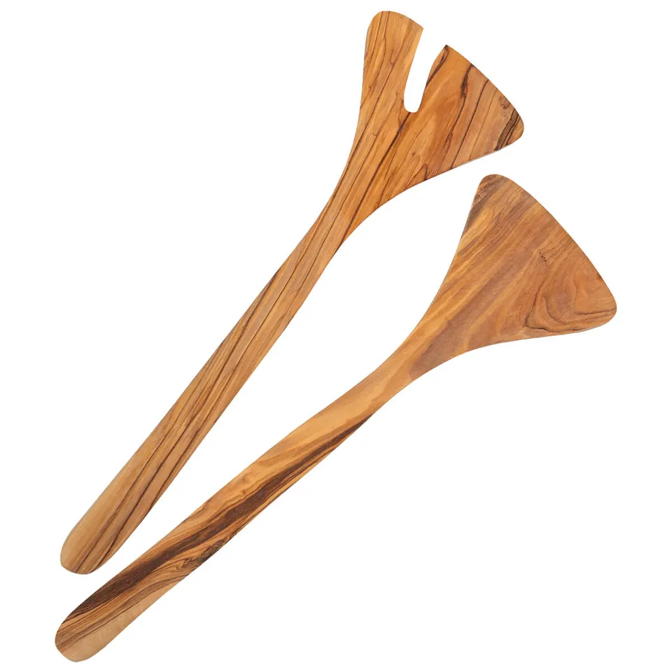praisent-gott-sorgt-f-r-dich-salatbesteck-olivenholz-2-teilig image 1