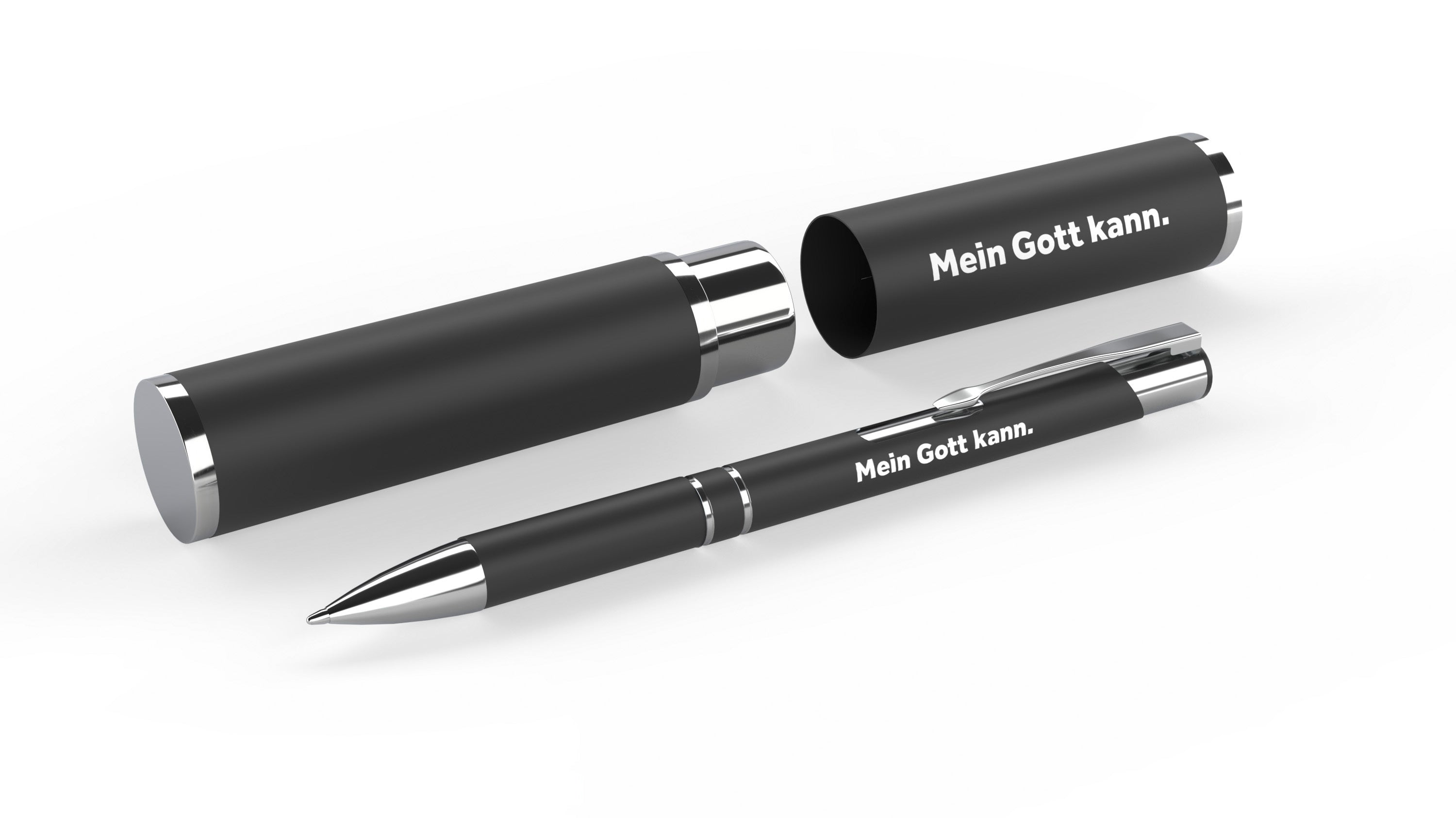 fontis-papeterie-mein-gott-kann-kugelschreiber-schwarz-im-etui image 1
