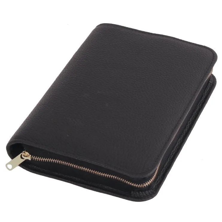 kalos-basic-bucheinband-xl-bibelh-lle-vollleder-schwarz image 1