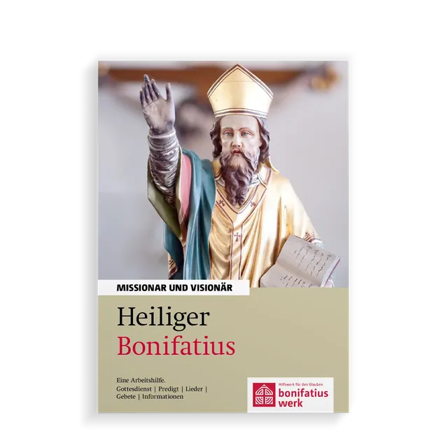 bonifatiuswerk-heiliger-bonifatius-missionar-heft-a4-28-seiten image 1