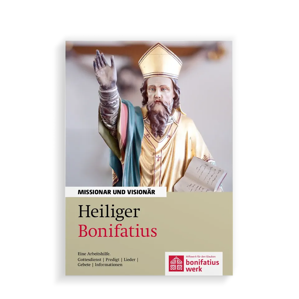 bonifatiuswerk-heiliger-bonifatius-missionar-heft-a4-28-seiten image 1