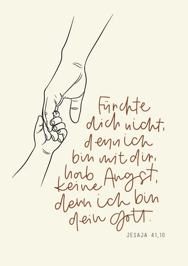 fontis-papeterie-f-rchte-dich-nicht-poster-beige-a3 image 1