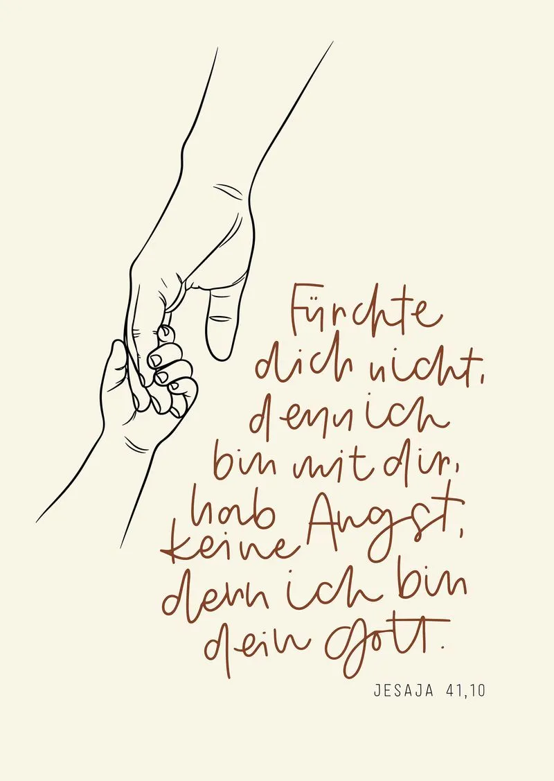 fontis-papeterie-f-rchte-dich-nicht-poster-beige-a3 image 1