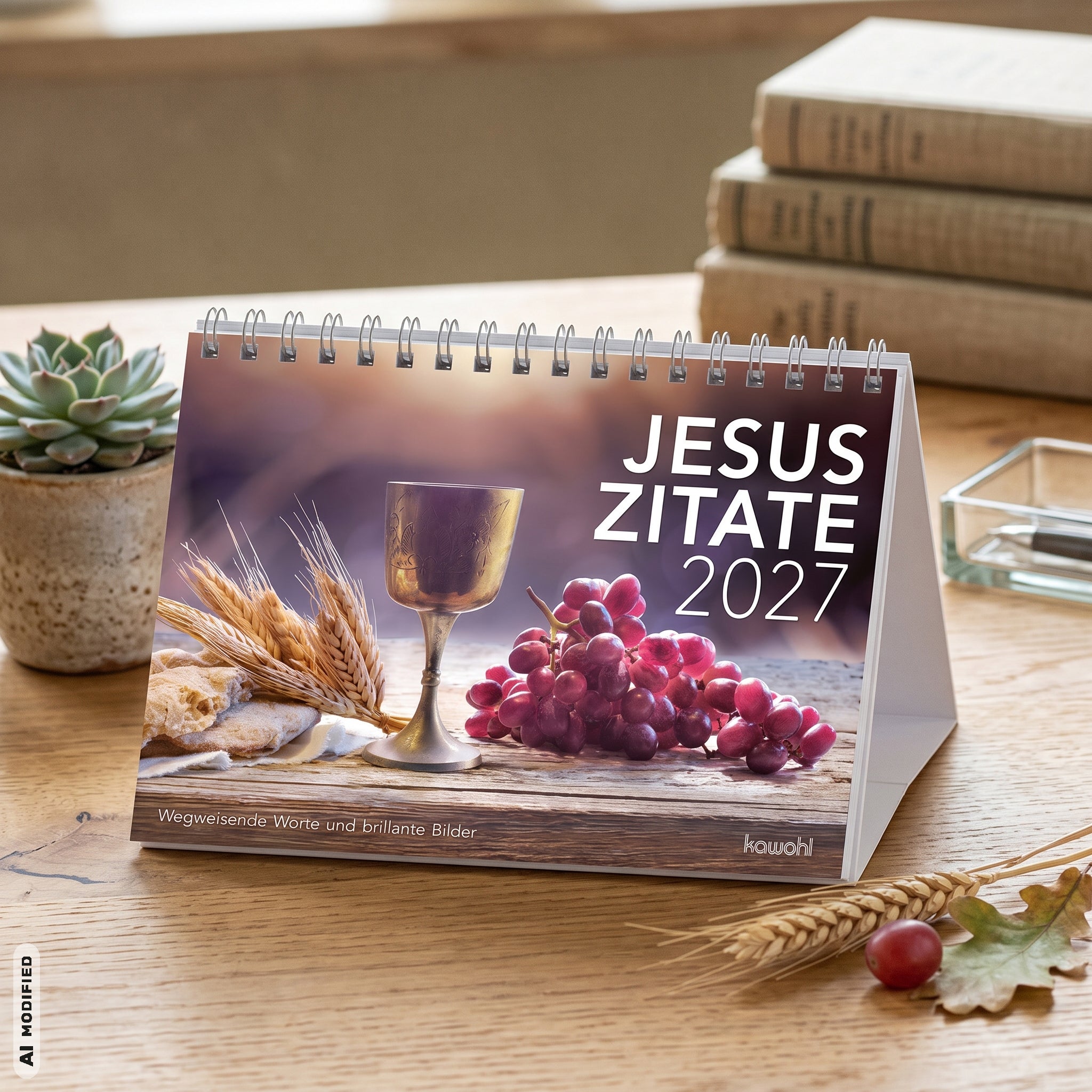 fontis-jesus-zitate-2027-aufstellkalender-15x11-cm-bibelworte image 2