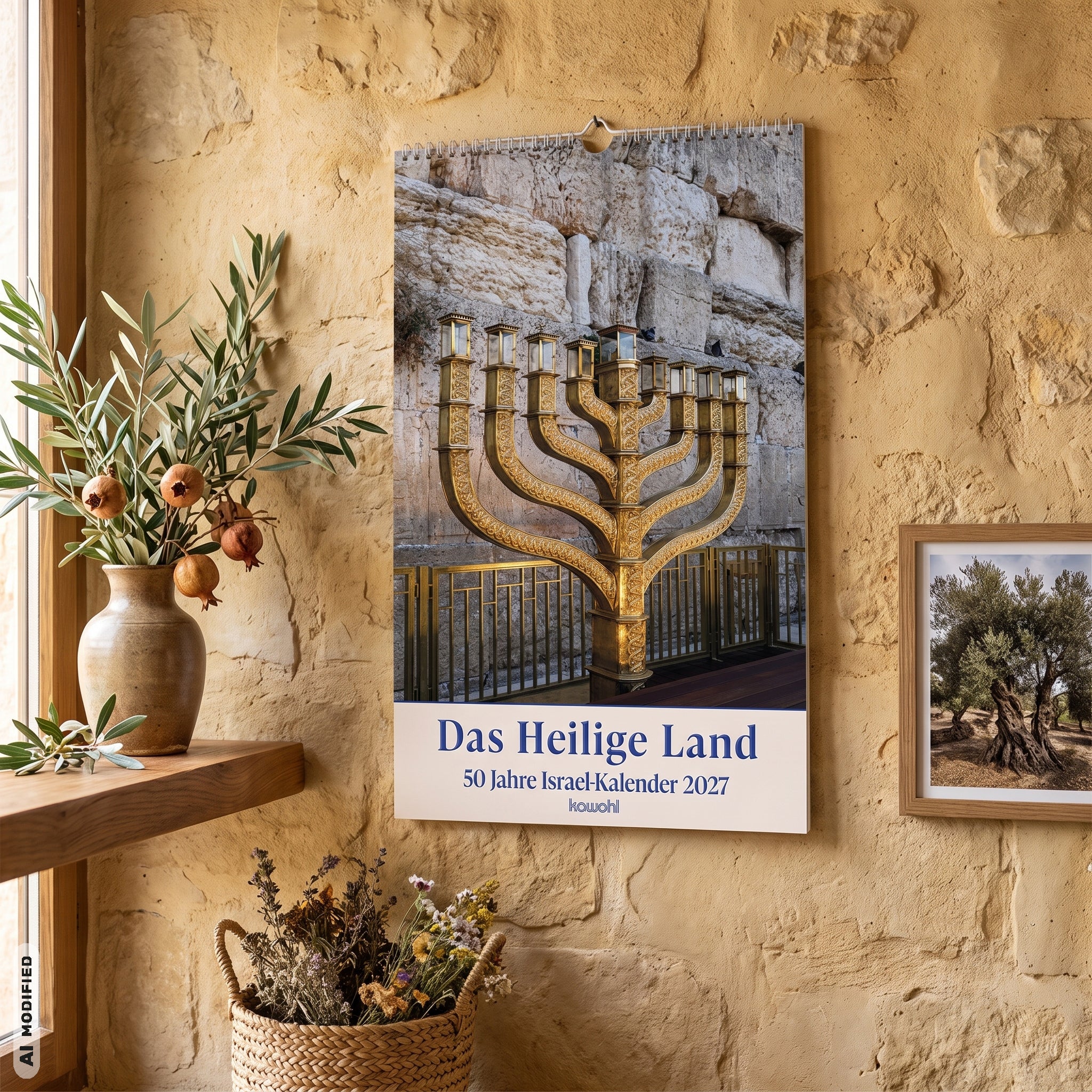 fontis-das-heilige-land-2027-wandkalender-israel-spiral image 2