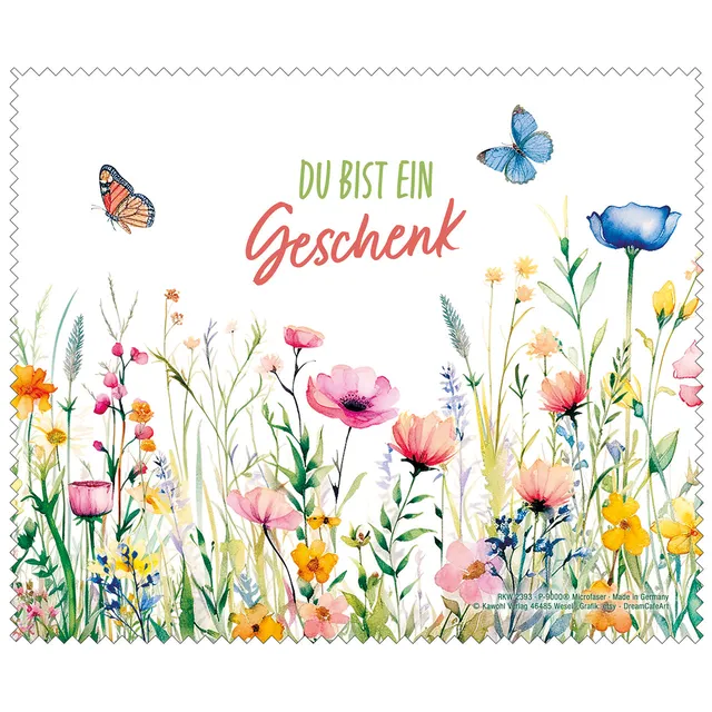 fontis-geschenke-du-bist-ein-geschenk-mikrofasertuch-f-r-brille image 1