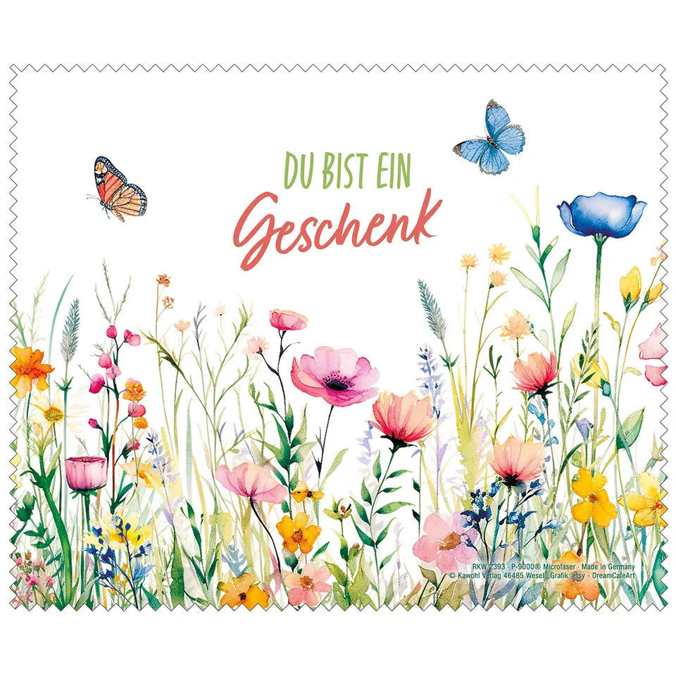 fontis-geschenke-du-bist-ein-geschenk-mikrofasertuch-f-r-brille image 1