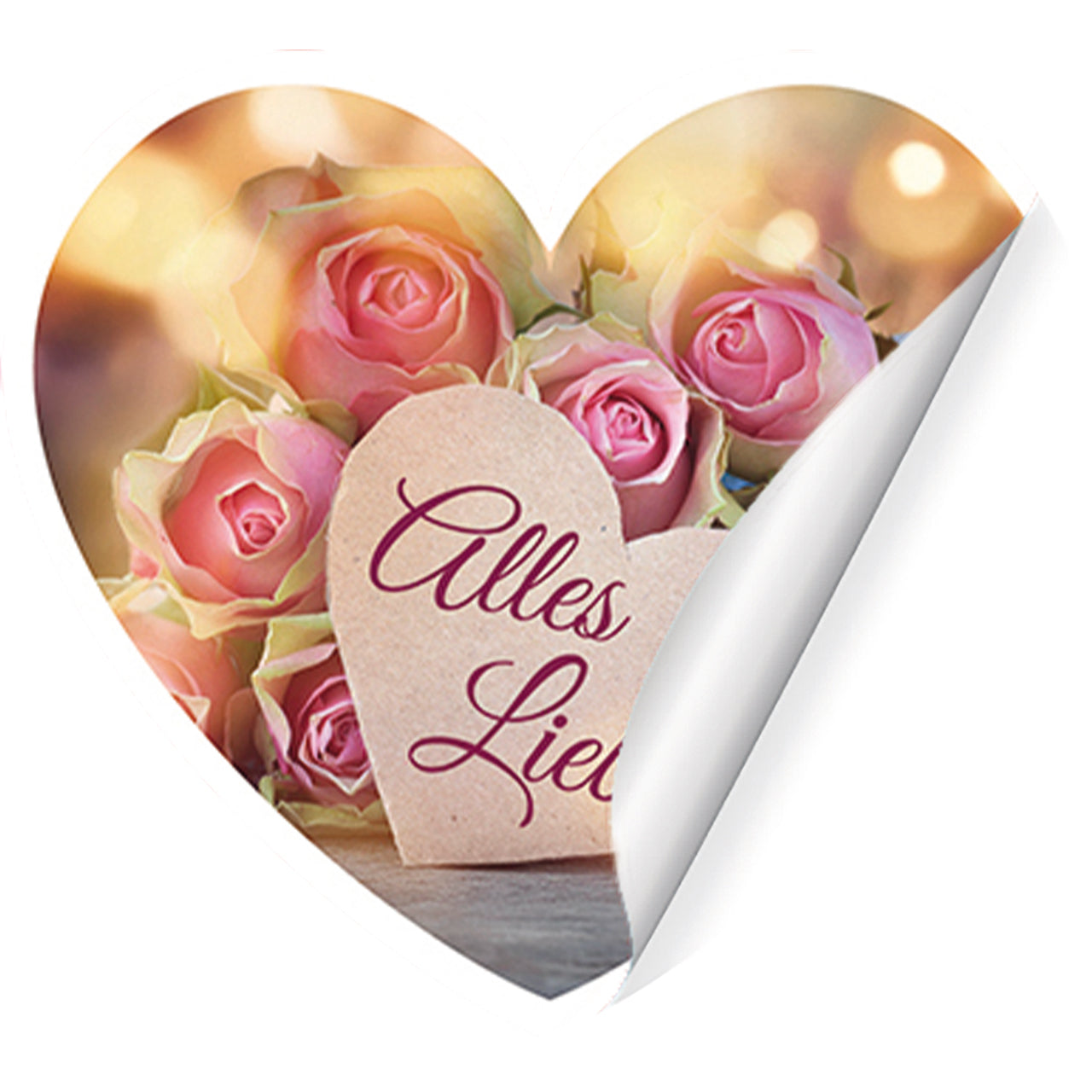 fontis-papeterie-alles-liebe-aufkleber-gru-karten-12er-herz-sticker image 2