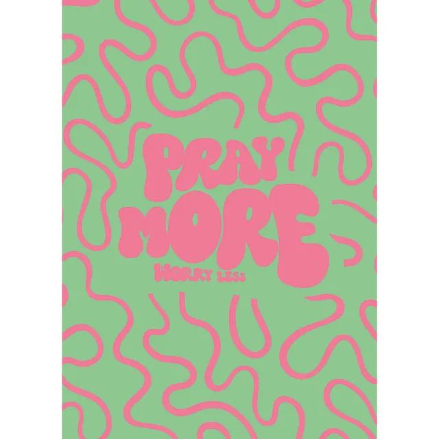 fontis-papeterie-pray-more-worry-less-postkarten-4er-11x15-cm image 1